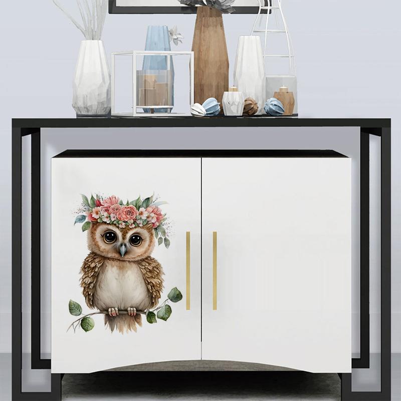 T787#Boho Animals Wall Sticker Kids Room Background Home Decoration Mural Living Room Wallpaper Funny Decal