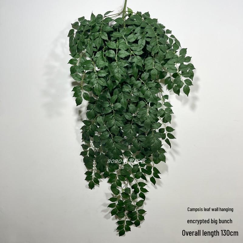 Artificial Spider Plant & Fern Hanging Decor - Trailing Green Vines for Wall & Ceiling