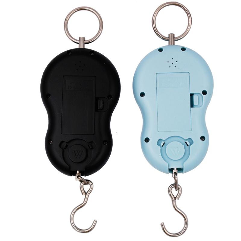 New Arrival Smile Face Hanging Fishing Scale Models 50Kg *10g Electronic BackLight Luggage Pocket Weight Kg Lb OZ