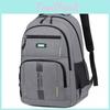 Large Capacity Unisex Oxford Backpack With Breathable Design Laptop Compartment