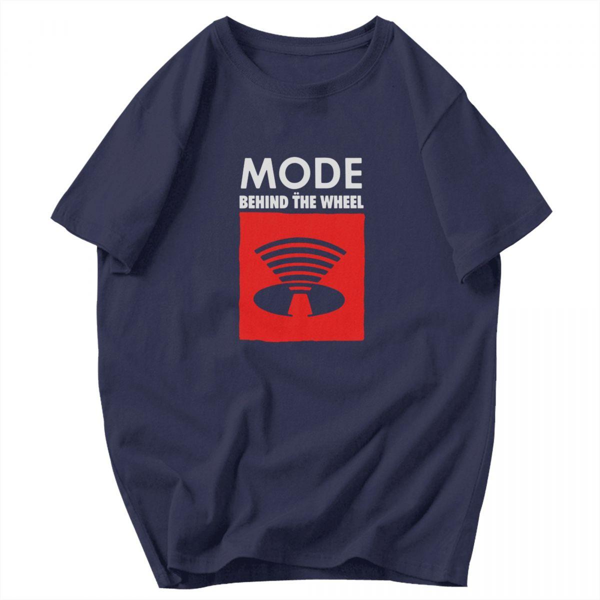 

Men T Shirt Behind The Wheel Depeche Mode 80s Gifts Y2K Graphic Crewneck Unisex Clothes T Shirts 4XL