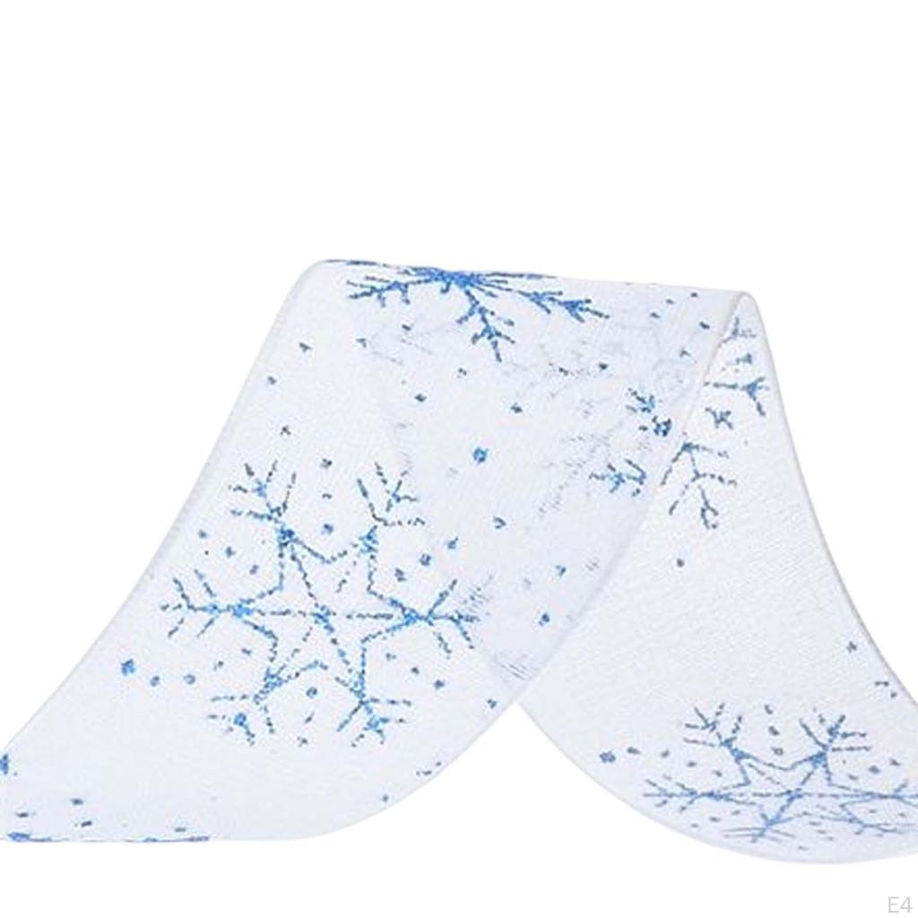 22 Yards Snowflake Ribbon DIY Crafts Gift Wrapping Home Decor for Bow Making Wreath Holiday Supplies