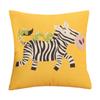 45x45cm Cartoon Animal Printed Cotton Linen Cushion Cover Home Sofa Chair Children Bedroom Decoration