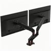 Dual Monitor Floating Mount: Aluminum Alloy Swing Arm with Universal Adjustment and Non-Sinking Head