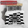 3pcs Duvet Cover Set (1*Duvet Cover + 2*Pillowcase, Without Core), Custom Name Borussia Monchengladbach Pattern Bedding Set, Home Bedroom Decor Gift