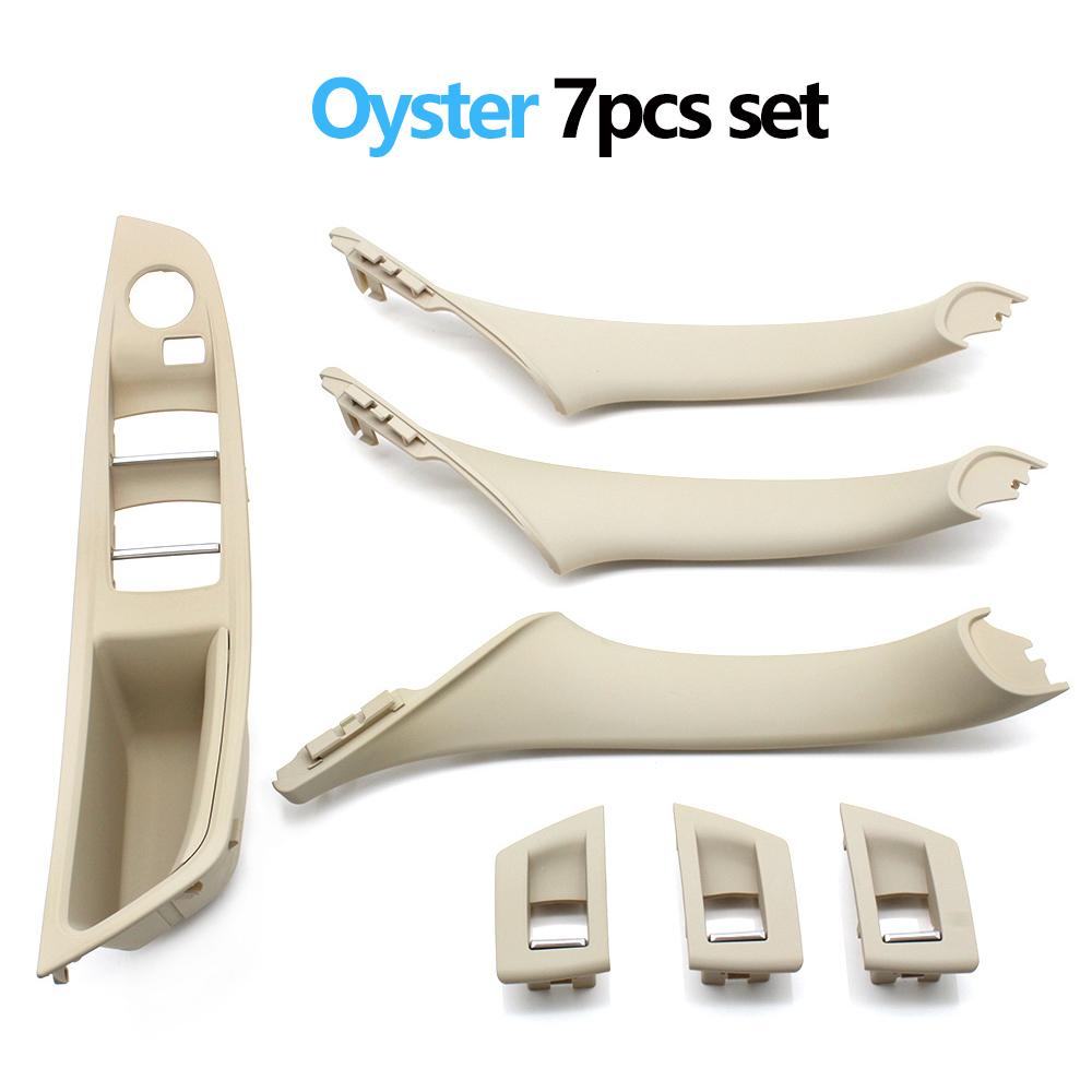 LHD Car Interior Armrest Door Handle Panel Inside Trim Cover Set For BMW 5 Series F10 F11 F18 520i 523i 525i 528i 535i