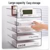 Transparent Multi-layer Book Stand & Storage Rack for Students