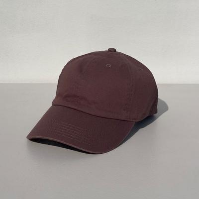 Nyuhaeteun Washed Ball Cap (Brown)