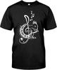 Cat Piano Key Music Note t-Shirt