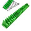 ABS Wrench Holder Storage Rack Professional Magnetic Tool Box Tray Set For Wrench Storage Spanner Organiser Holder For 20 Groups