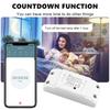 Universal Circuit Breaker Timer 10A WiFi Wireless Control Smart Switch Tuya Smart Switch Life App WiFi Voice Relay Controller