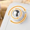 4-16Pcs Self Adhesive Type Mute Ball Universal Wheel 1 Beads Furniture Casters Wheels Stainless Steel Roller Wheel 360° Rotation