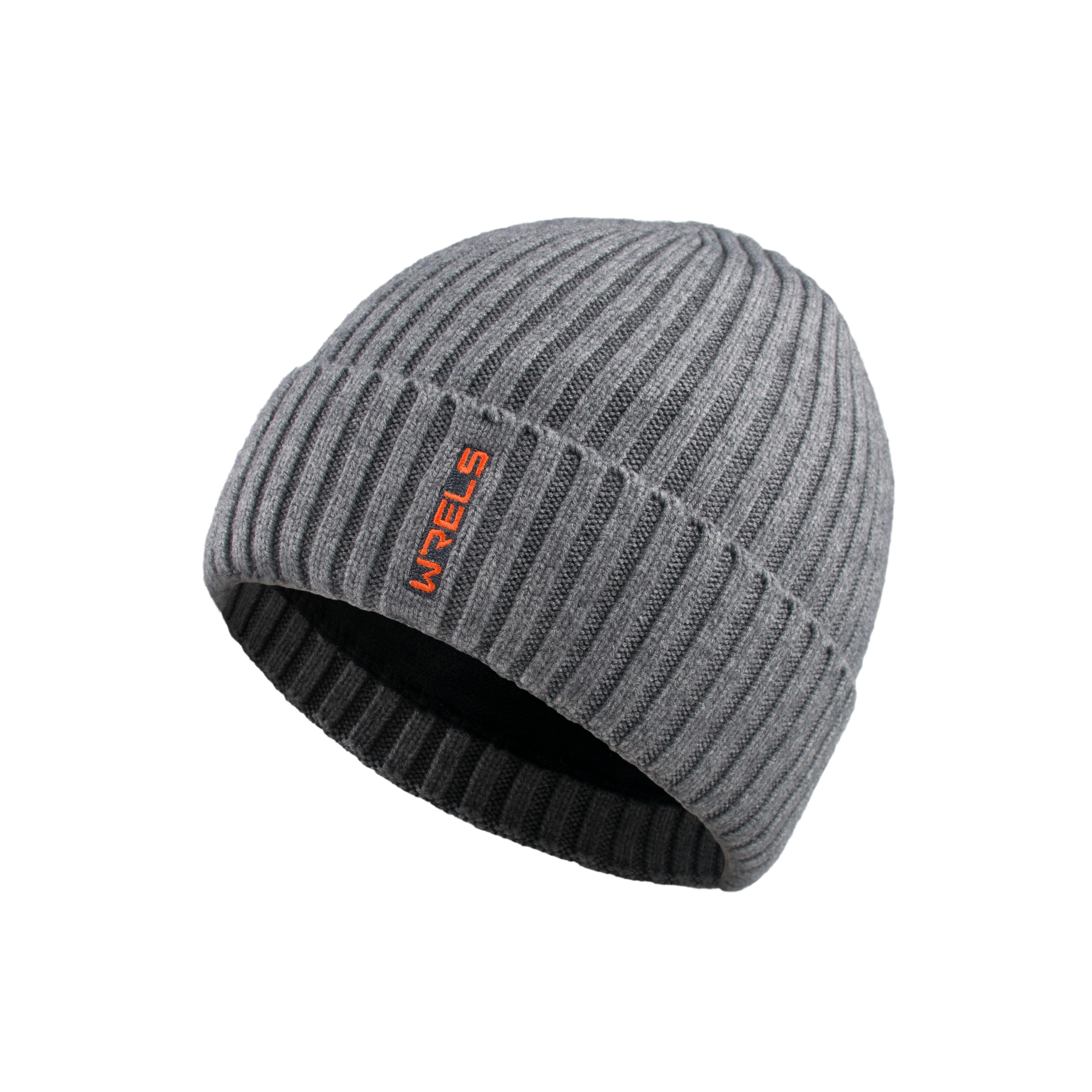 

Wrels Winter Hats Thickened Knitted Beanie Caps Elasticity Pullover Hat Warm Outdoor Winter Snow Cap Riding Windproof Hat