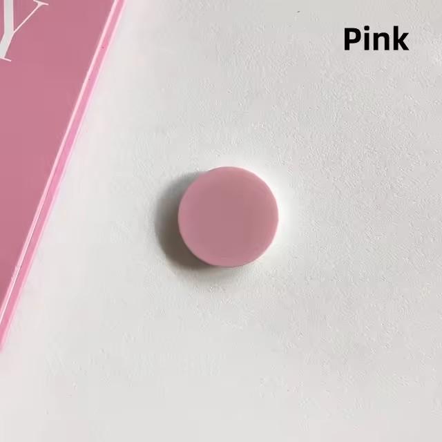 Finger Ring Holder Stand for iPhone 15 Samsung Support Telephone Mobilephones Grip Tok Folding Solid Color Pocket Socket Bracket