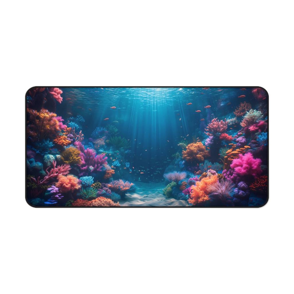 Coral Reef Marine Life Mouse Pads Water Theme Table Mat NonSlip Waterproof Gaming Mouse Pad Perfect Gift For Friends