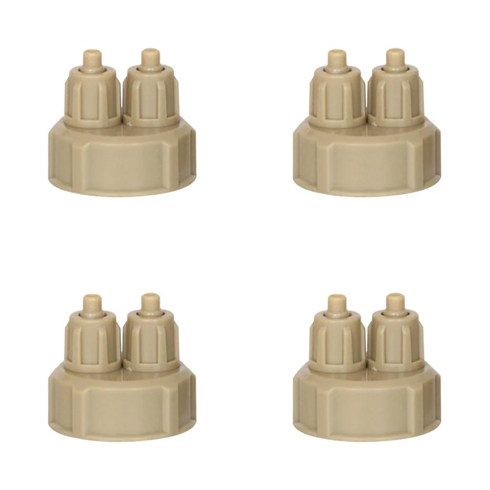 5PCS Aquarium CO2 System Generator Bottle Cap Fish Tank Live Plant DIY Air Diffuser Generator Carbon Dioxide Reactor Instrument