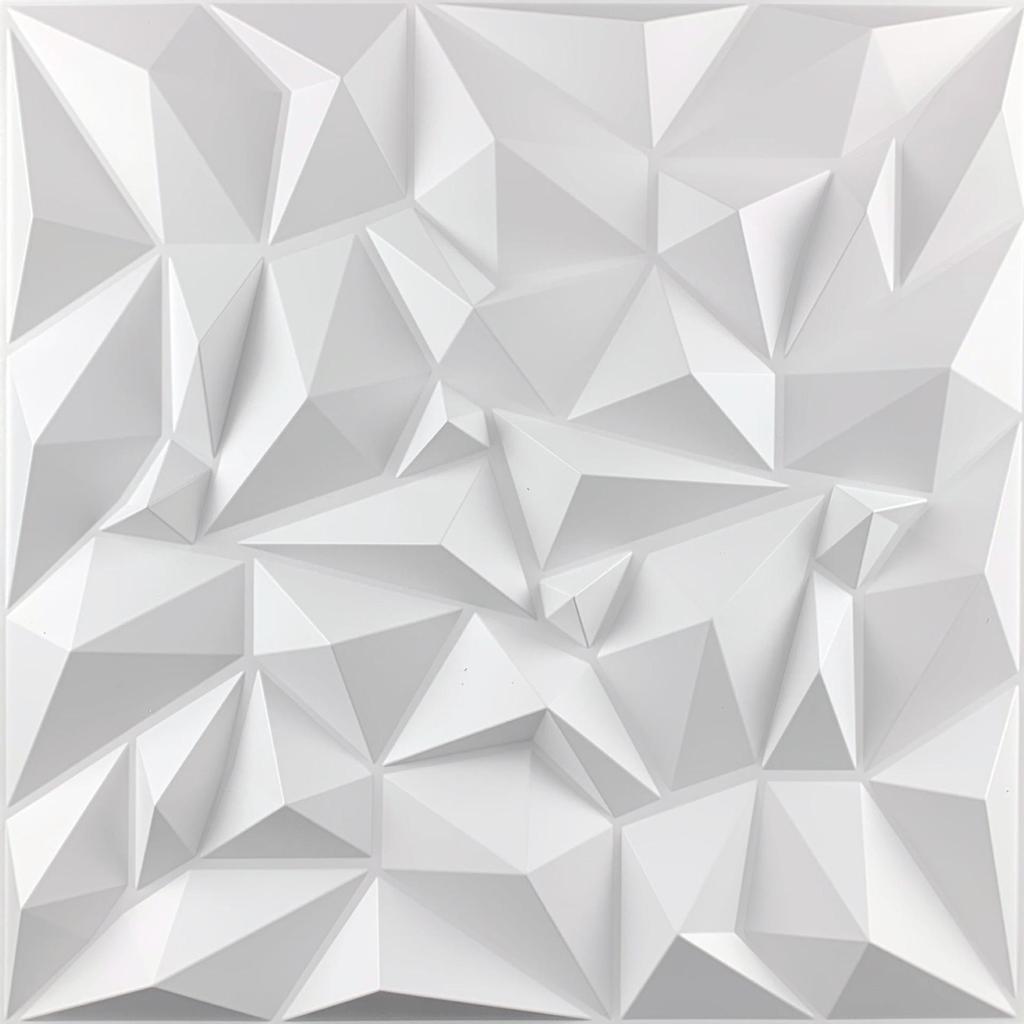 Embossed PVC 3D Decorative Wall Panel for Background Walls