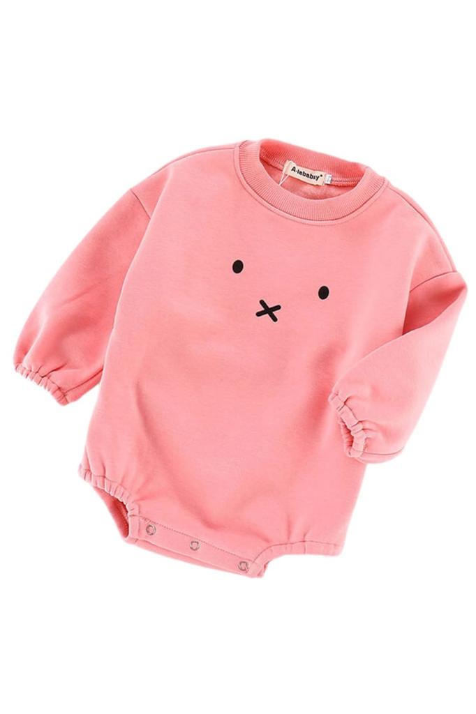 Baby Clothes Rompers Long Sleeves Rabbit Pattern Animal Kigurumi Halloween Fashionable Coveralls Clothes Spring Autumn Winter 60cm 70cm 80cm 90cm