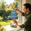Father’s Day Door Hanging Party Decoration with Trophy Print and Adhesive Dots Ribbon for Event Celebration Display