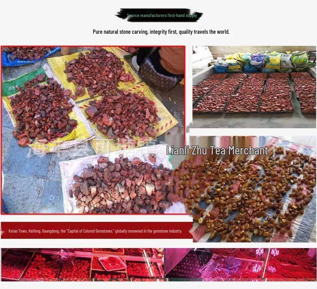 High-Quality Hubei Turquoise Buddha Bead Bracelet with Blue Porcelain Beads