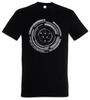 Technology Circle Men's T-Shirt Circle Gyro Spiral Hypnosis Hypnotist Maze