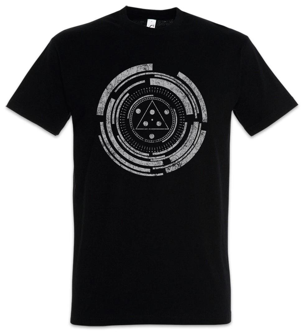 Technology Circle Men s T-Shirt Circle Gyro Spiral Hypnosis Hypnotist Maze M