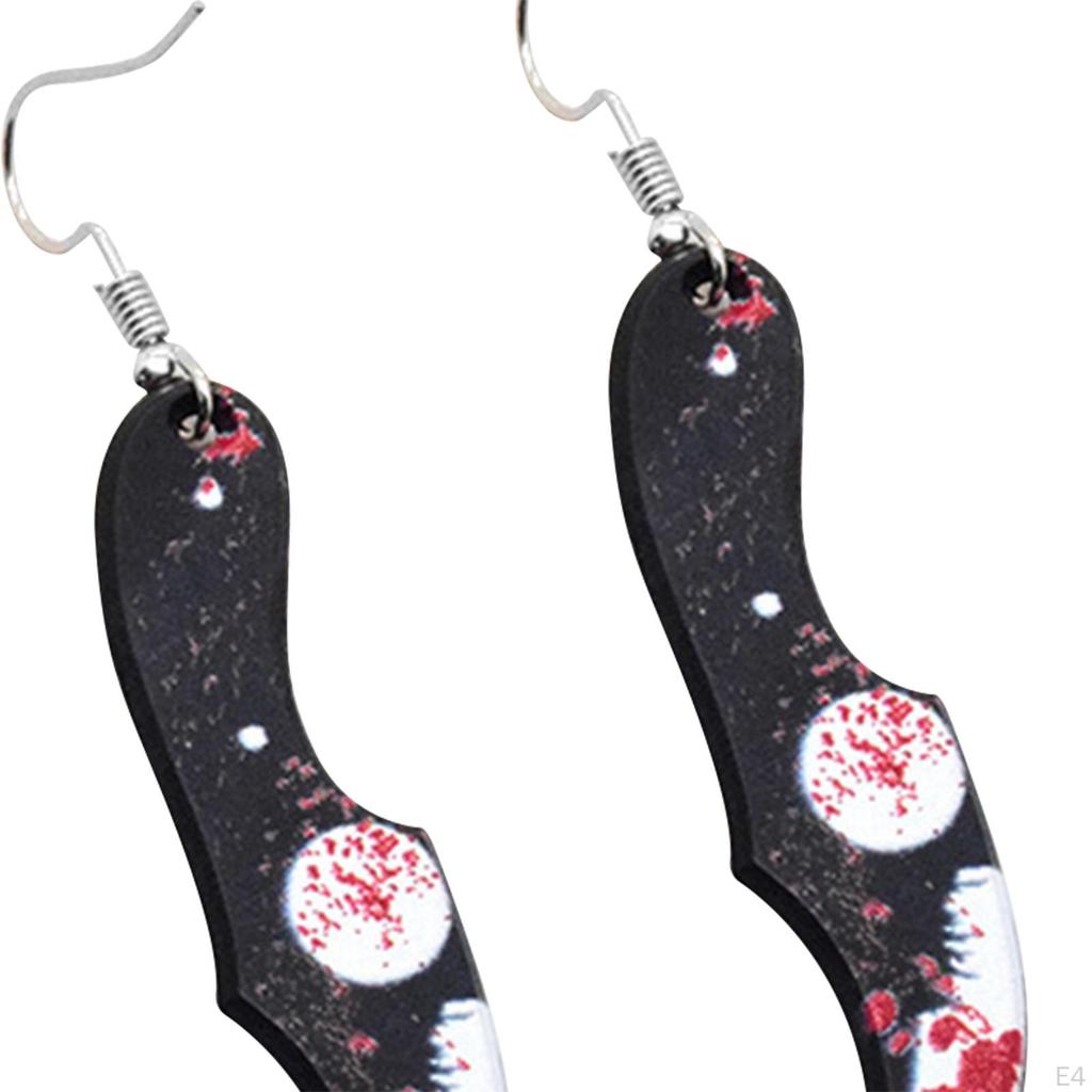 Dangle Earrings for Women, Halloween Costume Earrings, Charm Jewelry, Wear