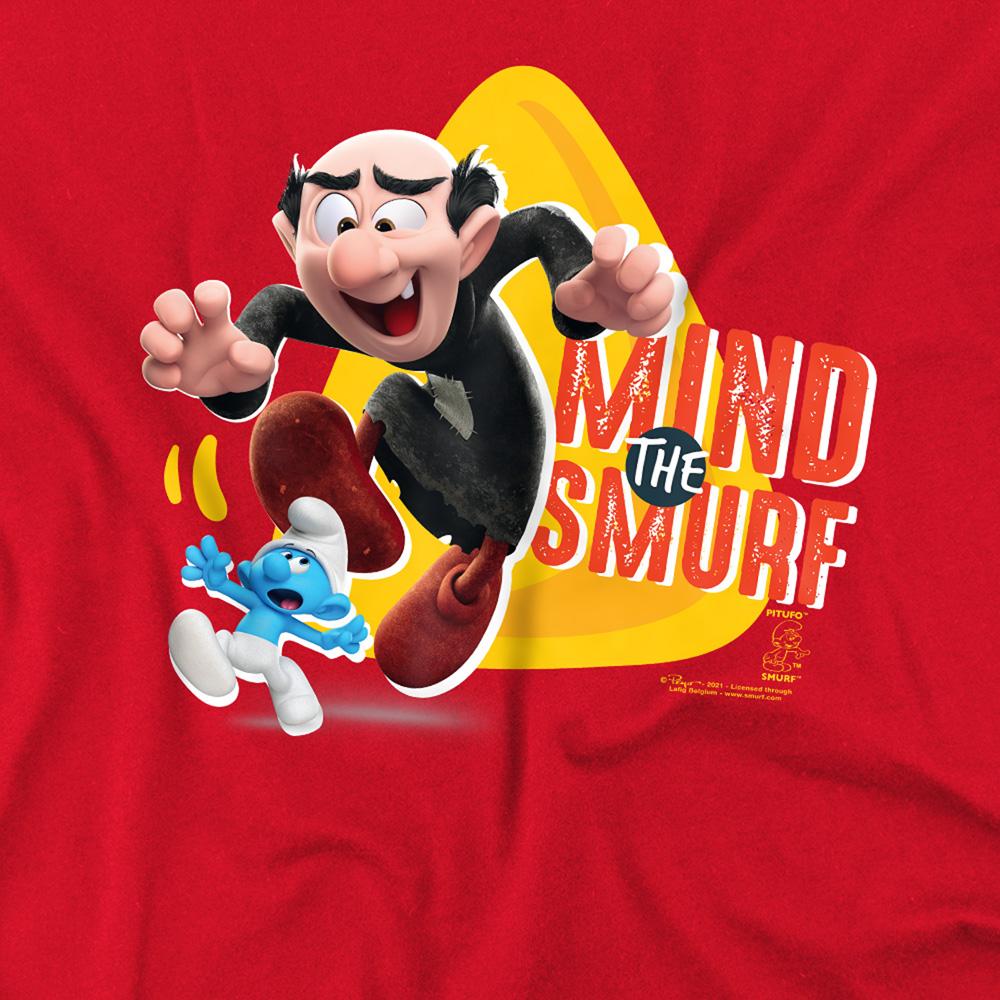 The Smurfs Unisex Adult Mind The Smurf Gargamel T-Shirt