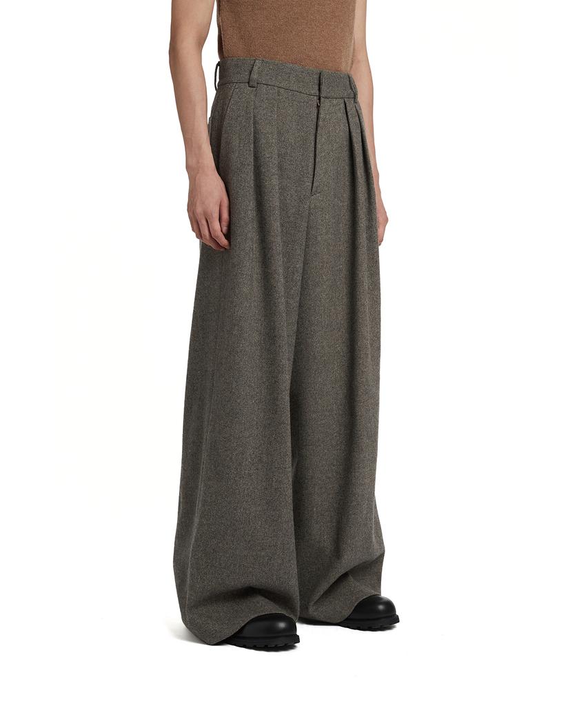 TRUNK PROJECT Pleated Trousers_Grey
