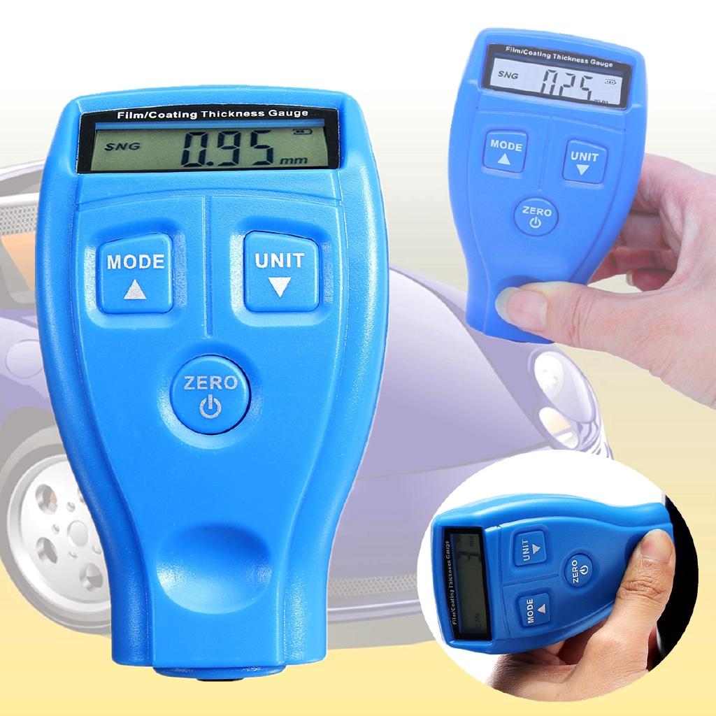 New Mini Coating Painting Thickness Gauge Tester Ultrasonic Film Coating Car Paint Meter Thickness Gauge