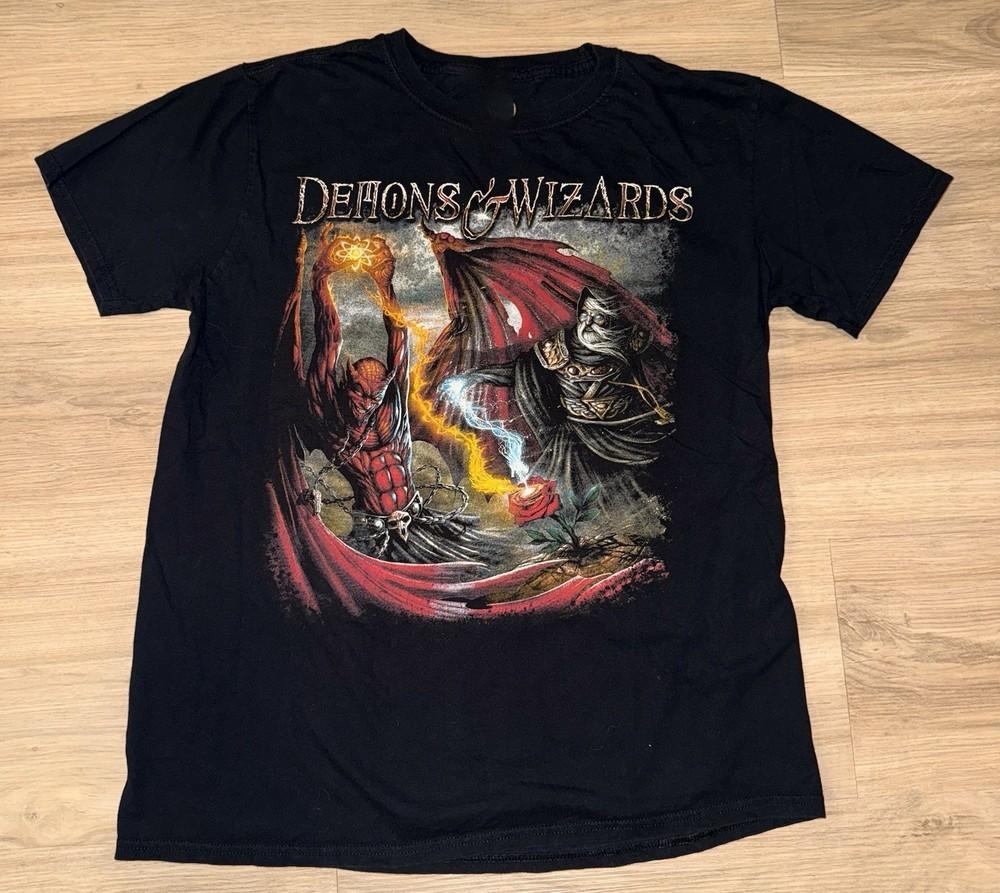 

Rare Demons amp; Wizards Music Band Ablum Tshirt S to 5XL NZL149 Unisex T-Shirt XL
