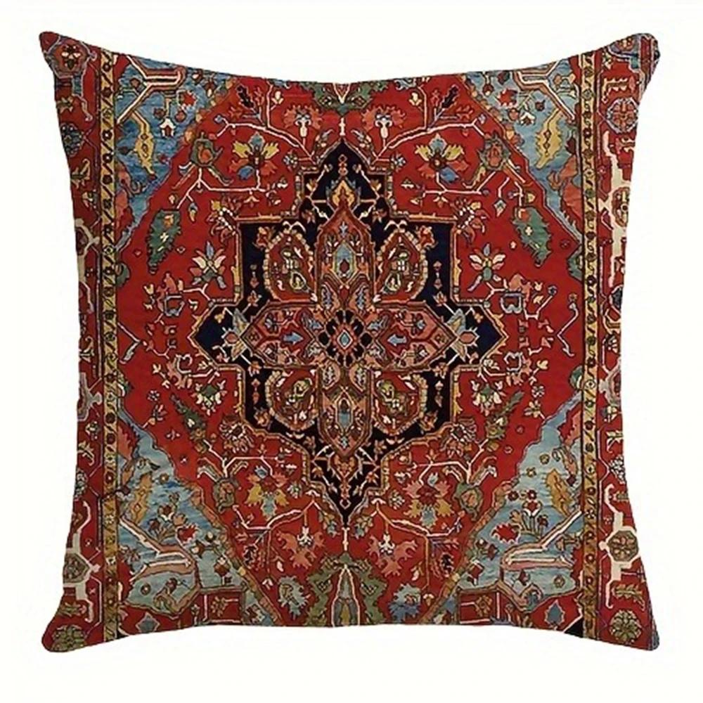 Bohemian Ethnic Style Pillowcase Living Room Sofa Cushion Cover Bedroom Room Home Decoration