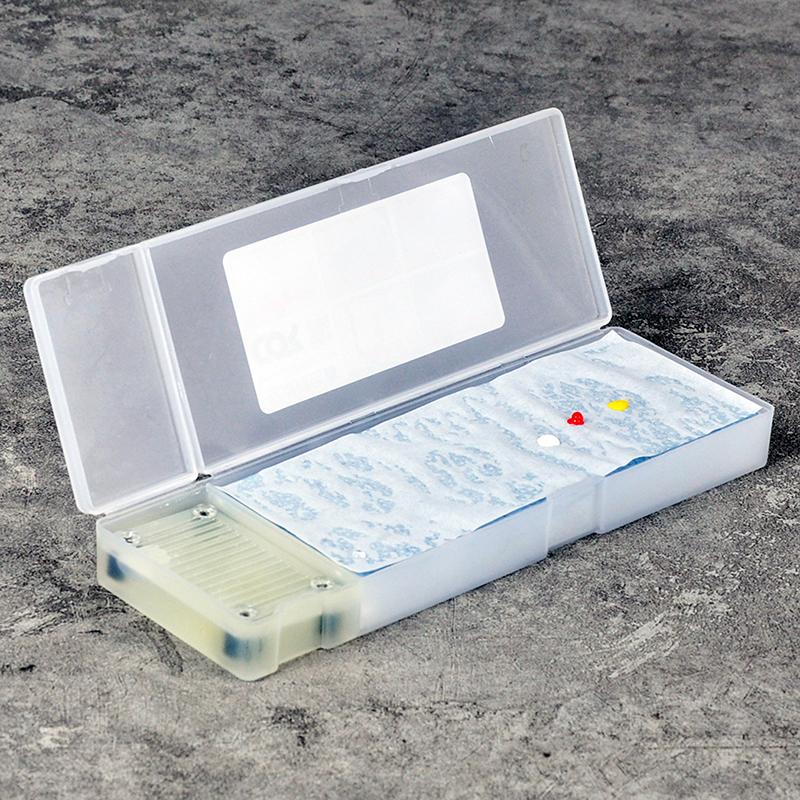 1Pc Portable Wet Palettes For Acrylic Painting Model Coloring Wet Tray Water-Based Paint Holder Keeps Wet Paint Modeling Tools