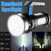 Super Bright LED Flashlight Long Distance Rechargeable Flashlight Waterproof Portable Camping Light COB Flashlight Dual Side