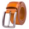 Zinc Zinc Alloy Pin Buckle Men Belt Genuine Leather Male Strap Fashion Waistband  Jeans