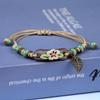 Broken Bridge Ceramic Floral Handmade Bracelet - Women's Fashion Jewelry