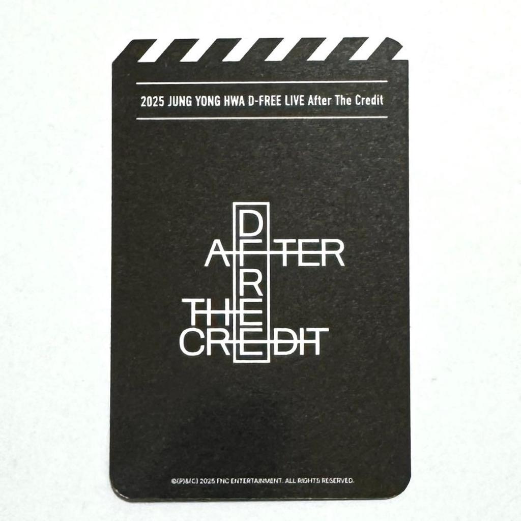 [USED] Yonghwa Purchase Bonus Trading Card (1 Piece) Seoul Concert CNBLUE