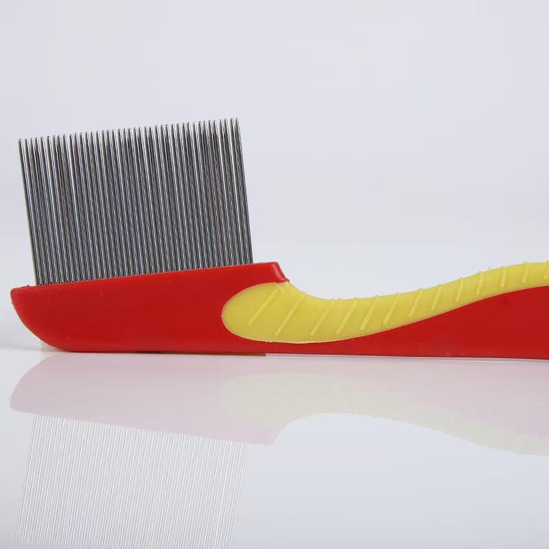 

Pet Flea & Egg Removal Stainless Steel Grooming Comb OPP Bag