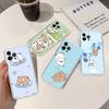BuBu And DuDu TPU Silicone Case For IPhone 11 12 13 14 15 16 17 Pro Max Shockproof Clear Back Cover
