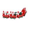 Cute Christmas   Rail Car Compartment Toy Christmas Decoration Ornament Children Gift Red