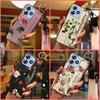 Fashion Design Soft case Phone Case For ZTE Blade A73 4G/V50 Smart Silicone Lanyard Shockproof Back Cover Dirt-resistant
