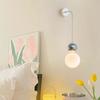 Nordic LED Wall Lamp Macaron Resin 2/3 Heads Lighting Fixtures Bedroom Living Room Study Room Indoor Decorative Luminaire Lustre
