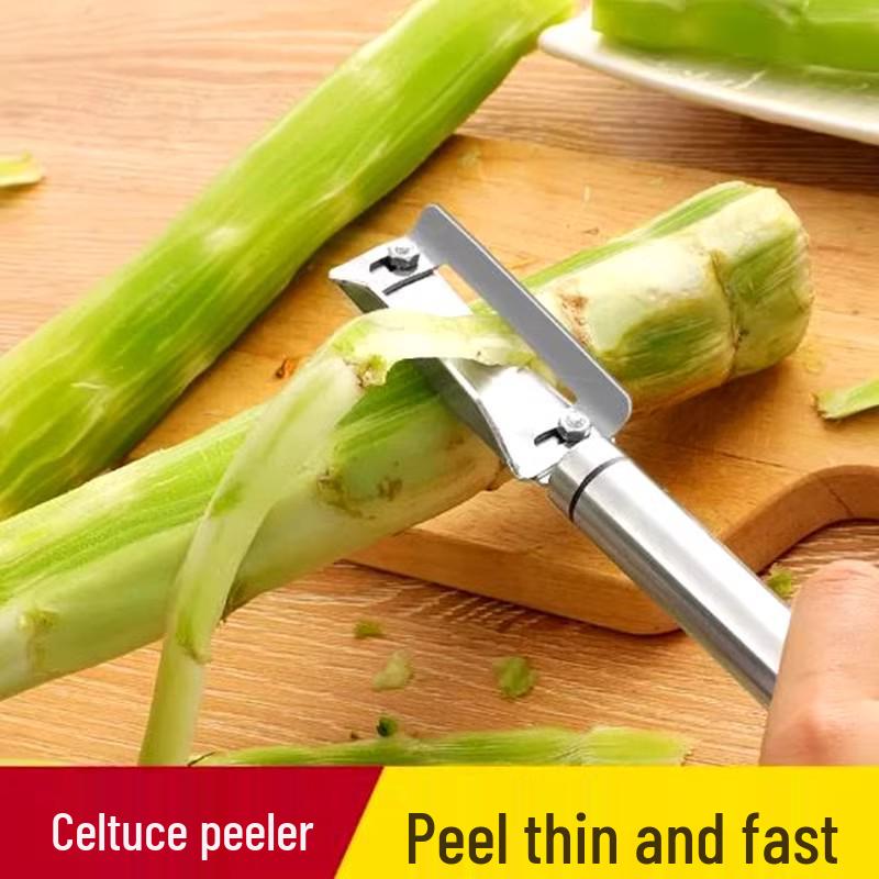 Stainless Steel Multi-functional Peeler and Scraper for Vegetables and Fruits no