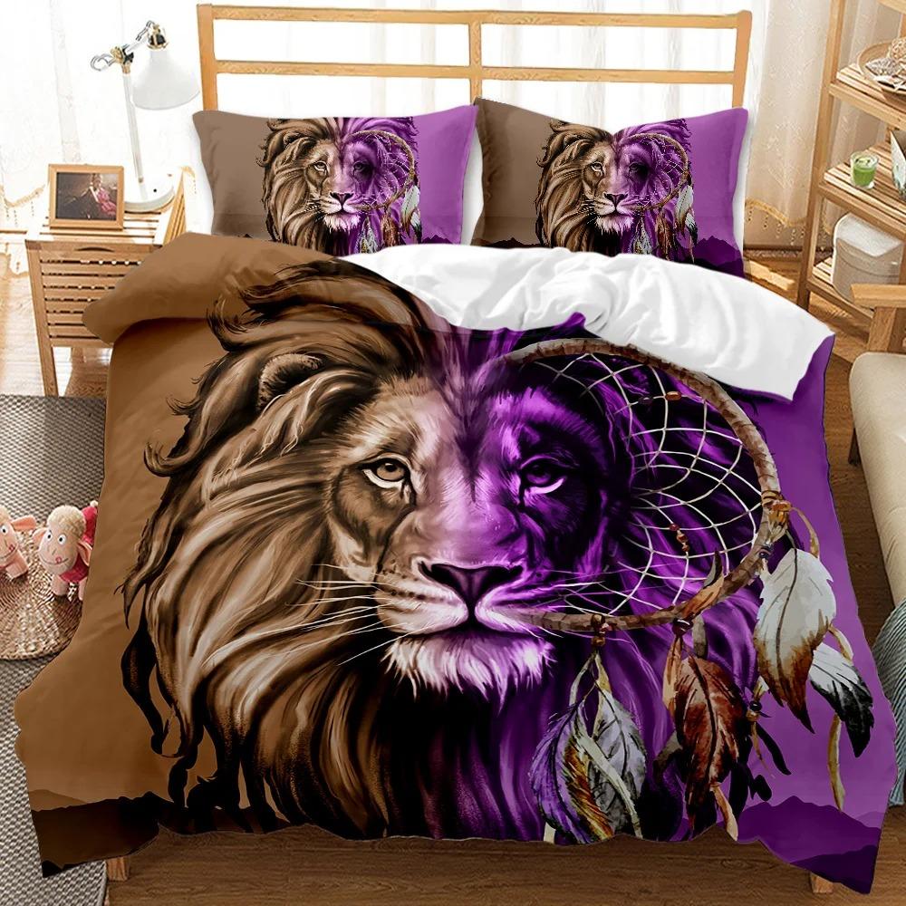 

Cartoon Unicorn Floral Duvet Cover Set Magical Animals Pattern Boys Girls Bedding Sets QueenKing 1 Duvet Cover 2 Pillowcases EU Single 135x200cm