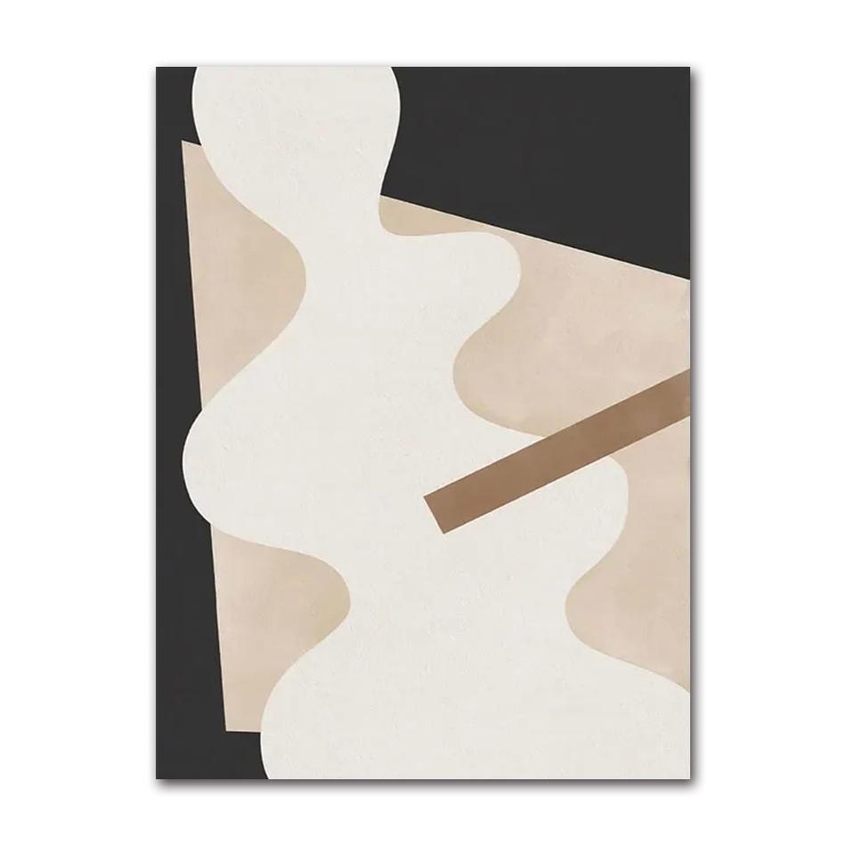 Abstract Vintage Line Geometric Posters And Prints Canvas Painting Modern Nordic Wall Art Pictures Living Room Home Decor