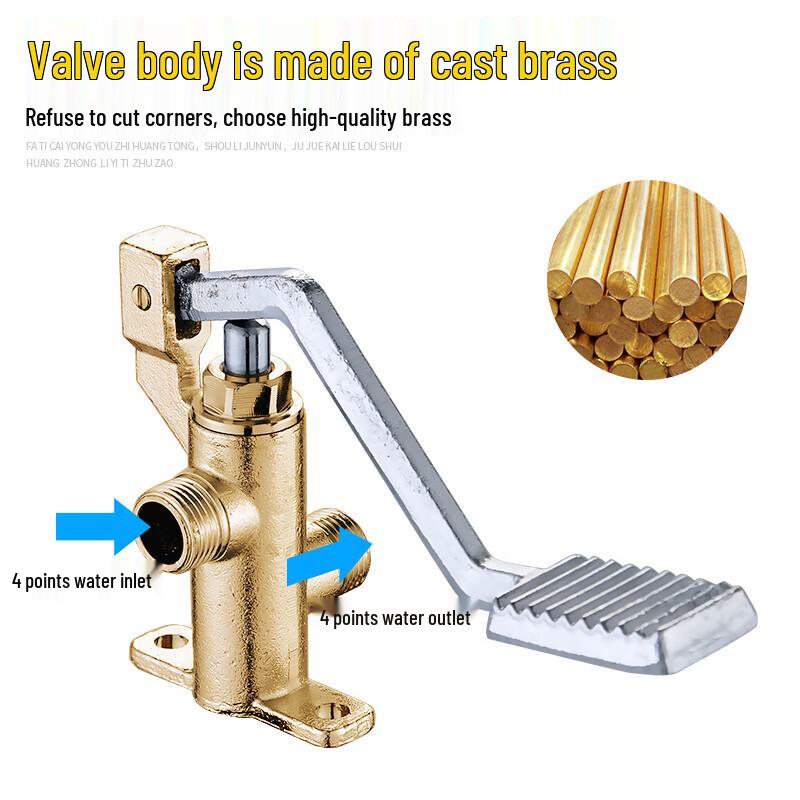 Anica Enjoy Foot Pedal Basin Faucet