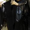 76*183CM Schwarzer Gaze Halloween Horror Tischdecke Netzstoff Tischläufer