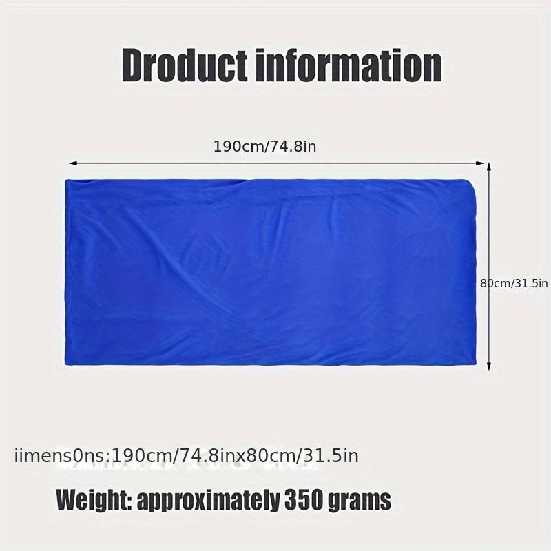 Adult Double-sided Wool Sleeping Bag - Essential for Camping and Traveling In Winter, Comfortable Sleeping Bag, Dustproof Design, Camping Sleeping Bag