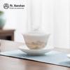 Mr. Nanshan White Porcelain Sancai Gaiwan