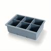 Ice Cube Tray Large Silicone Ice Cube Molds with Removable Lids Large Square Ice Cube Molds Easy Release Reusable BPA Fr